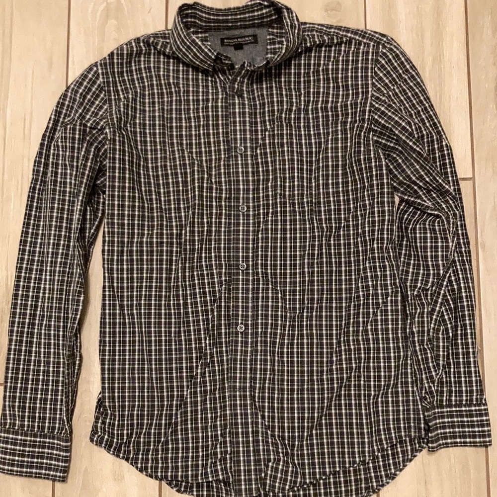 Great condition L/S banana republic soft wash tailored slim fit button down M